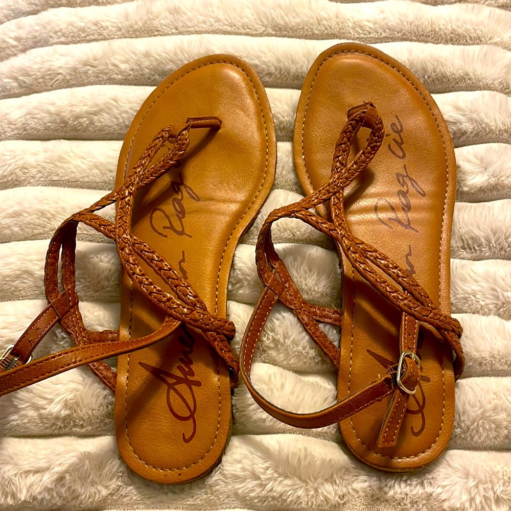 AMERICAN RAG | Women’s braided thong sandal